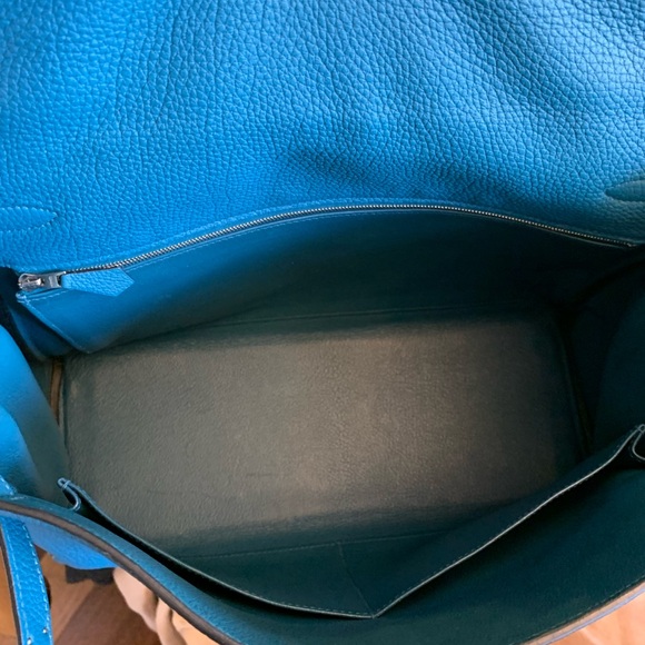 Hermes Togo Kelly 35 Retourne Palladium Hardware Authentic - Picture 12 of 14